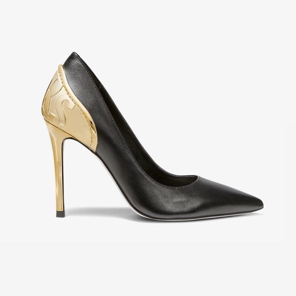 Michael Kors Khloe Pointed toe Leather Pumps - Picture 1 of 8